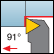 Ext. 60° triangle 91° approach