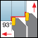 Ext. tangential 93° approach