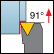 Ext. 60° triangle facing