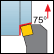 Per Sfacciatura, ISO S, 75°