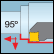 Int. 80° Q#MG 95° approach