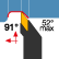 Ext. 35° diamond 91° approach
