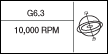 G6.3/10000 RPM