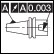 RUNOUT (INTERNAL) 0.003