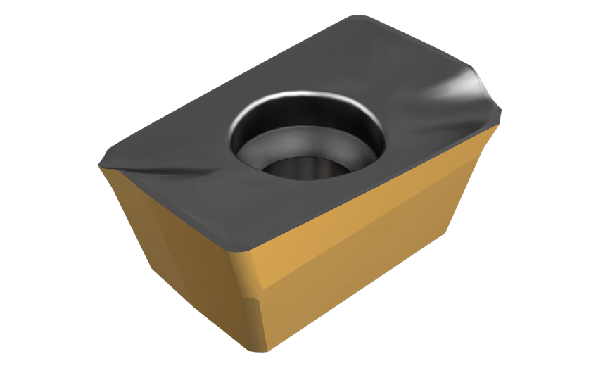 General Use Inserts with 2 Helical Cutting Edges, for High 90° Shoulder Accuracy