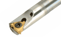 Thread milling carbide shank endmills, used for single point inserts.
