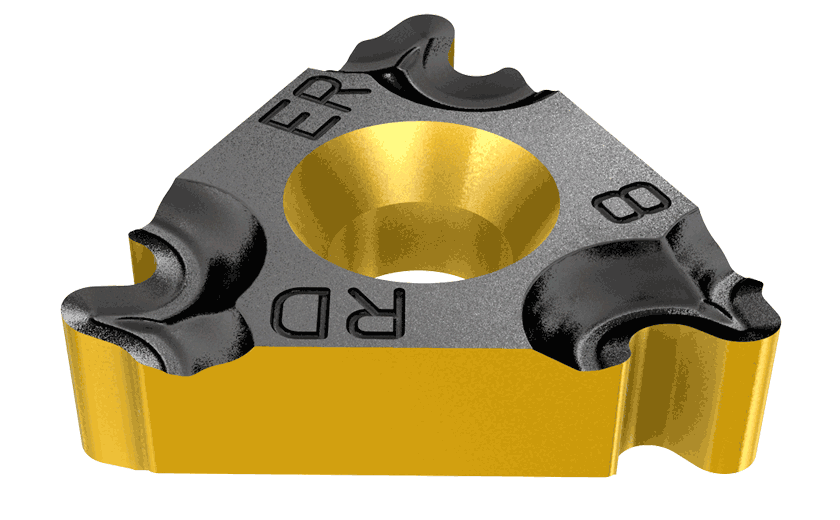 External DIN 405, Round Laydown Threading Inserts, for Fire Fighting and Food Industry Pipe Couplings