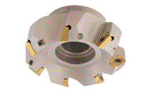 45° face mills using ADKT/ADMT-15.. inserts.