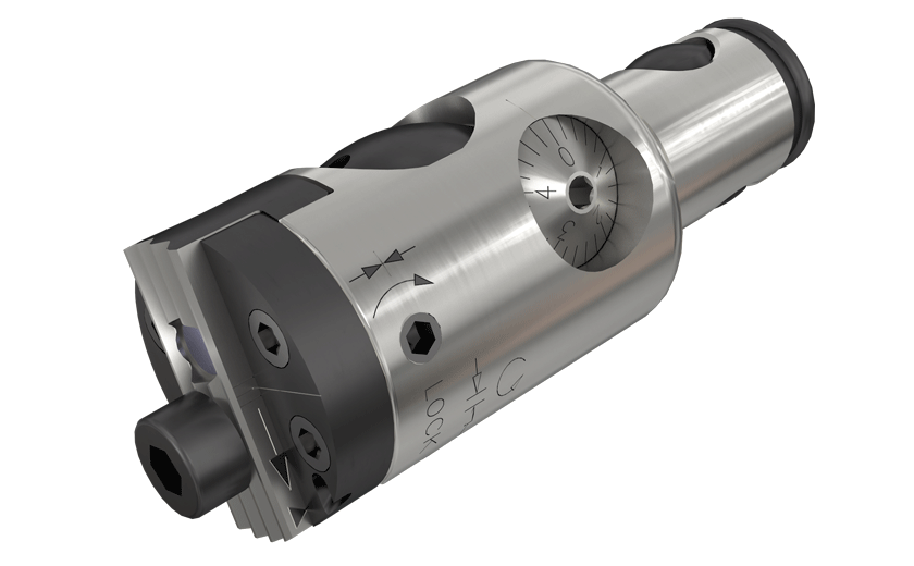 Fine Boring Heads with 2 µm Direct Diametric Adjustment for Diameter Range 6 to 108 mm
