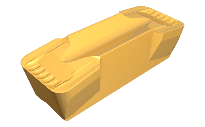 Precision Double-Ended Inserts for External Heavy-Duty Grooving and Turning