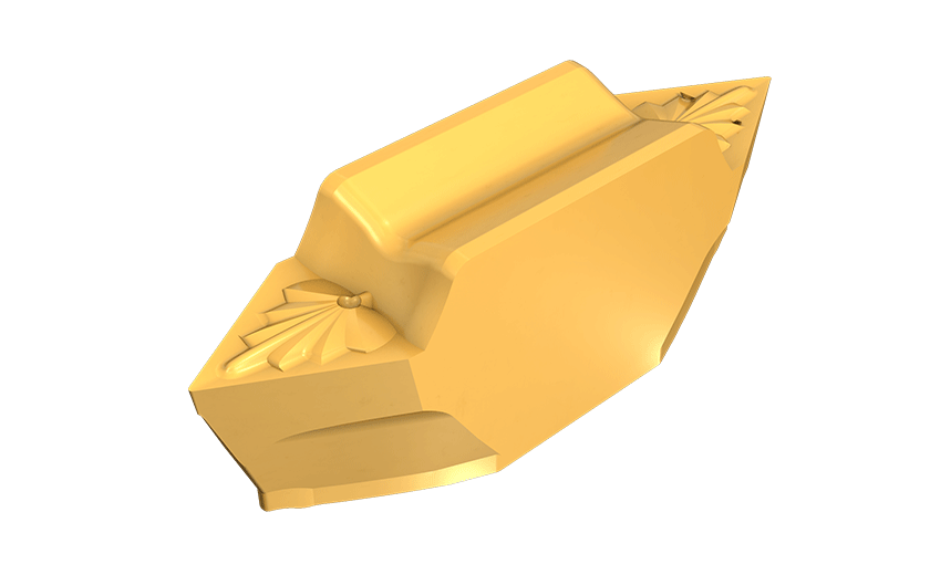 Internal Double-Ended Precision Threading Inserts for 60° Partial Profile, for General Applications