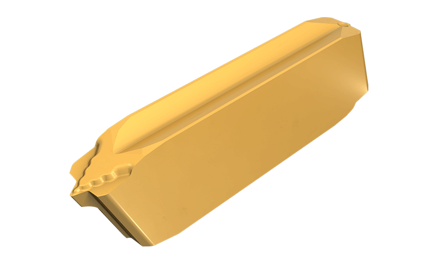 Precision Ground, American BSW, BSF, BSP, Full Profile, Double-Ended External Threading Inserts with a Chipformer
