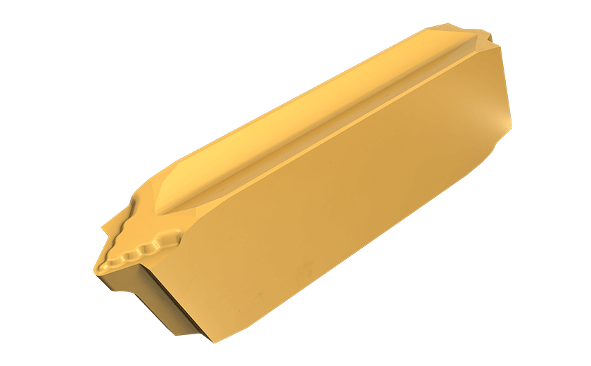 Precision Ground ISO Metric Full Profile, Double-Ended, External Threading Inserts with a Chipformer