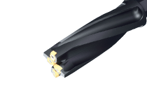 High Productivity Center Cutting Plungers with CLICKFIT Adaptation Carrying PLHT 1305-PDX Inserts