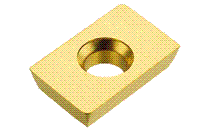 HELIMILL flat rake, general use milling insert.