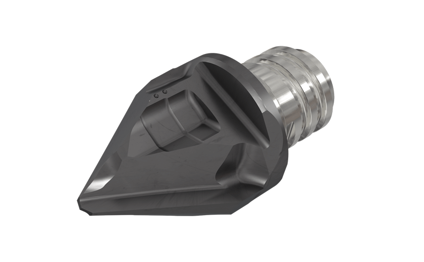 MULTI-MASTER interchangeable 2 flute, economical chamfering, countersinking and spot drilling solid carbide heads.