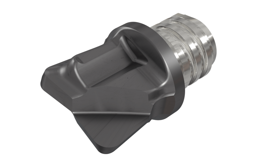 MULTI-MASTER interchangeable, torodial 2 flute, solid carbide heads.