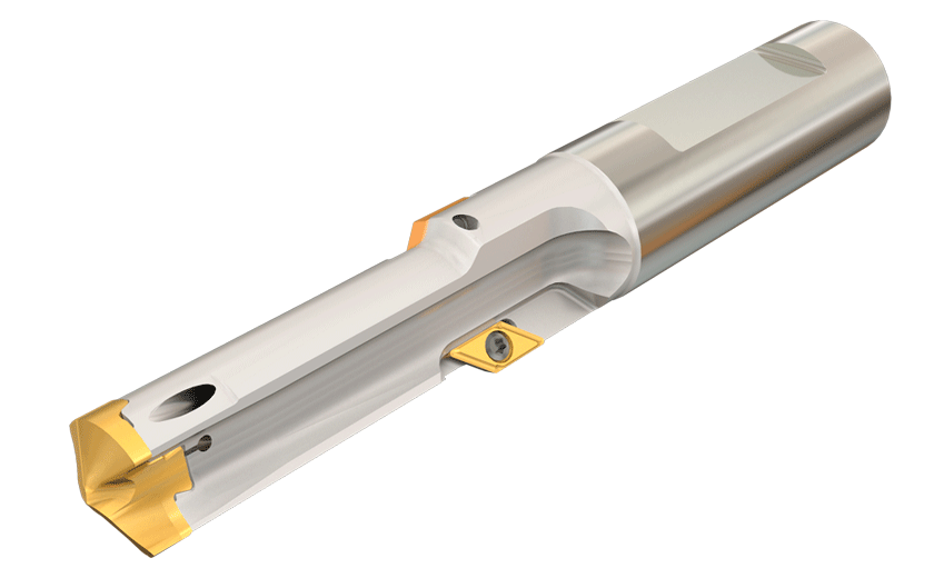Indexable Head Drills with Chamfering Insert, Mainly for Pre-Thread Holes