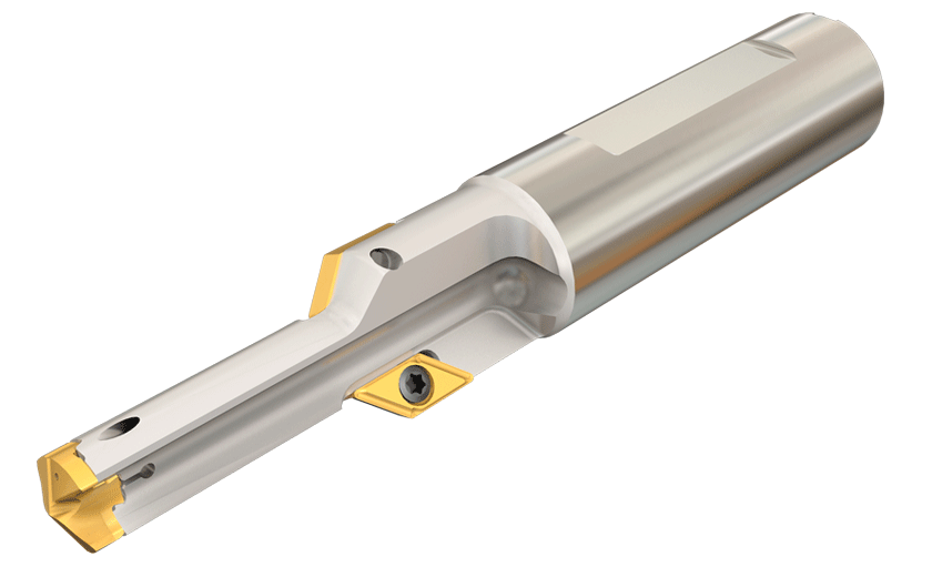 Indexable Head Drills with Chamfering Insert, Mainly for Pre-Thread Holes