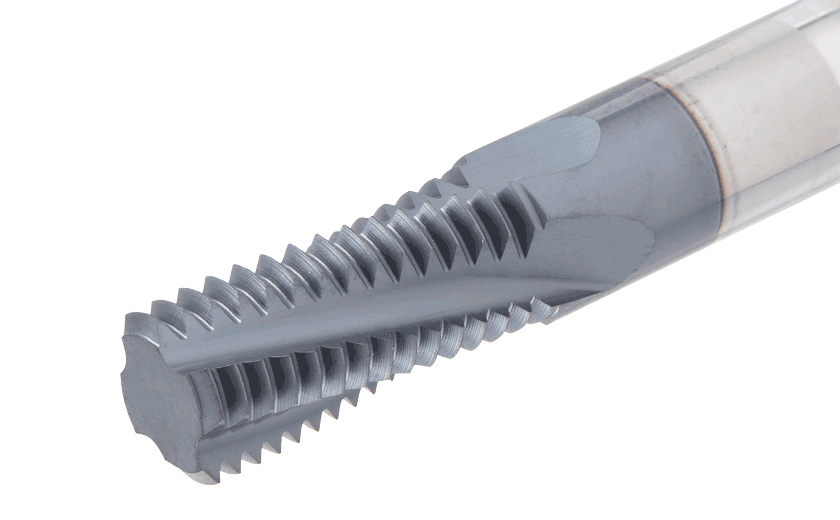 Solid Carbide Internal Threading Endmills for ISO Thread Profile