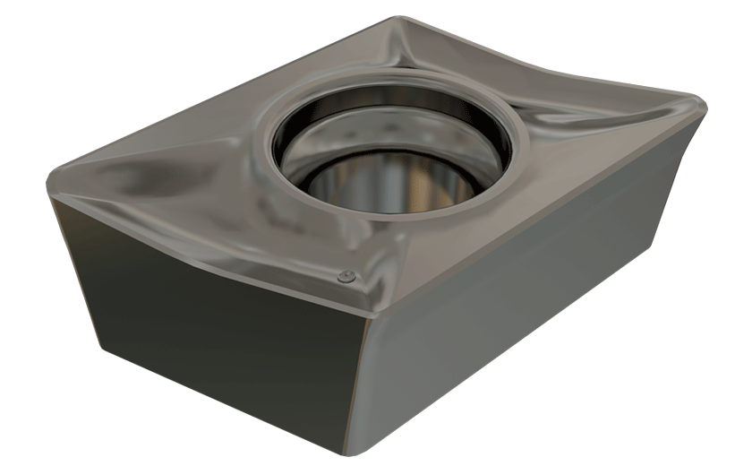 73° Rhombic, 7° Positive Flank Insert, for Plungers