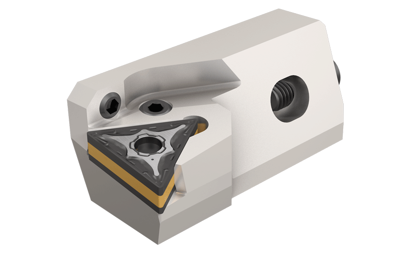 91° Lead Angle Lever Lock Face Turning Cartridge Tools for Negative Triangular Inserts