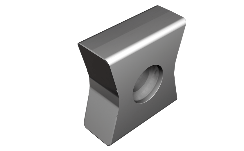 Tangentially Clamped Ceramic Insert for High Speed Machining of Grey and Nodular Cast Iron