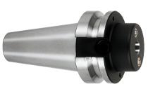 Short DIN6359 / DIN 1835 form B Weldon Endmill Holders with Adjustable Nozzles and BT MAS-403 Tapered Shanks