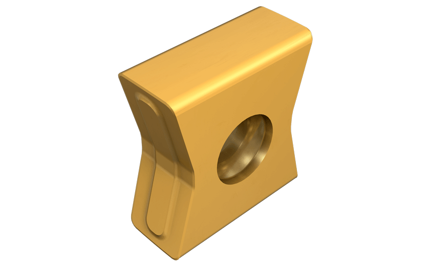 Tangentially Clamped Insert, for Machining Grey and Nodular Cast Iron