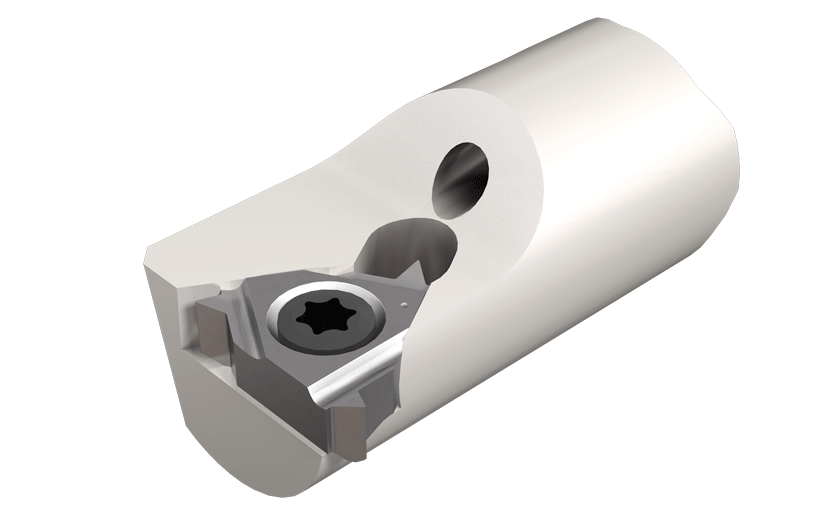 Interchangeable Threading Heads for Carbide Bars