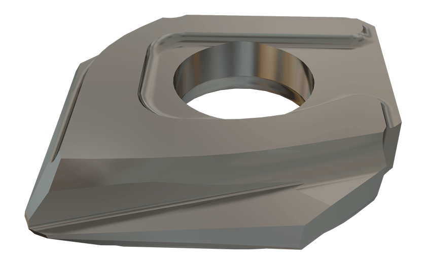 90° V-Shaped Inserts with 2 Cutting Edges, for Chamfering, Countersinking and Spot Drilling