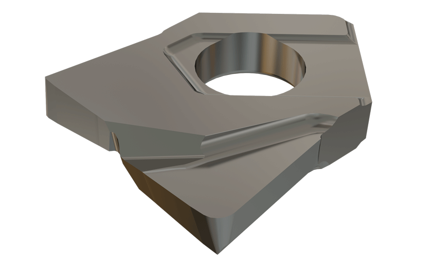 Toroidal Inserts with a Variety of Corner Radii, for Machining Fillets and for Machining Next to Steep Walls