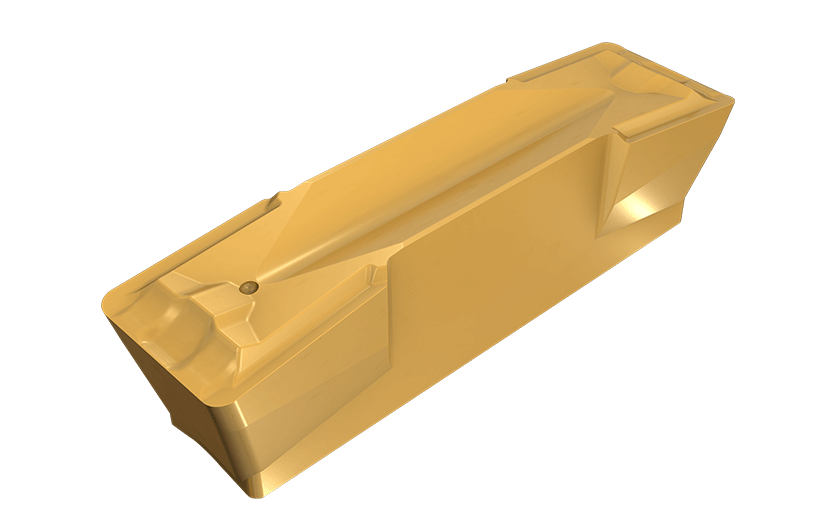 Utility Double-Ended Inserts for Grooving and Turning Ductile Materials