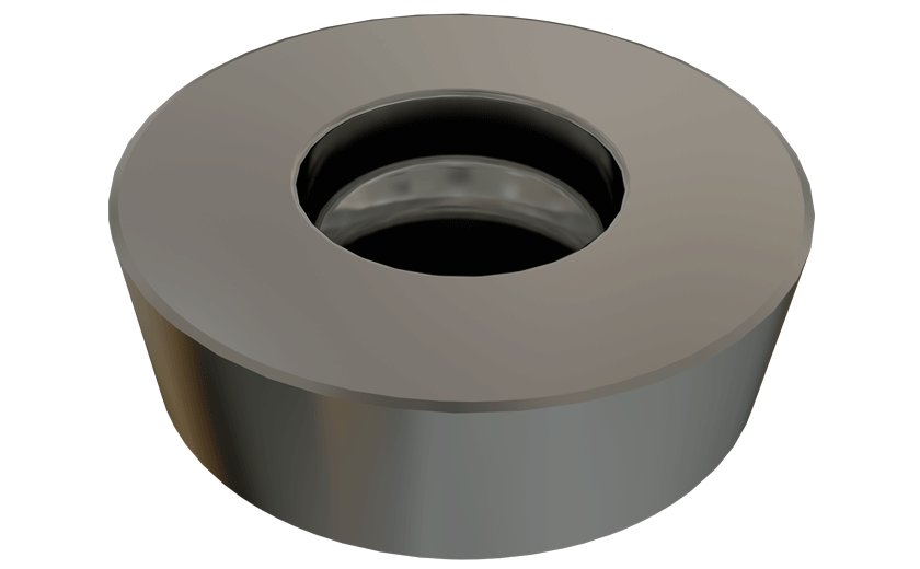 Round Flat Rake Milling Inserts