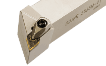 R-Clamp external holder, 93° lead angle, for negative, 55° rhombic inserts.