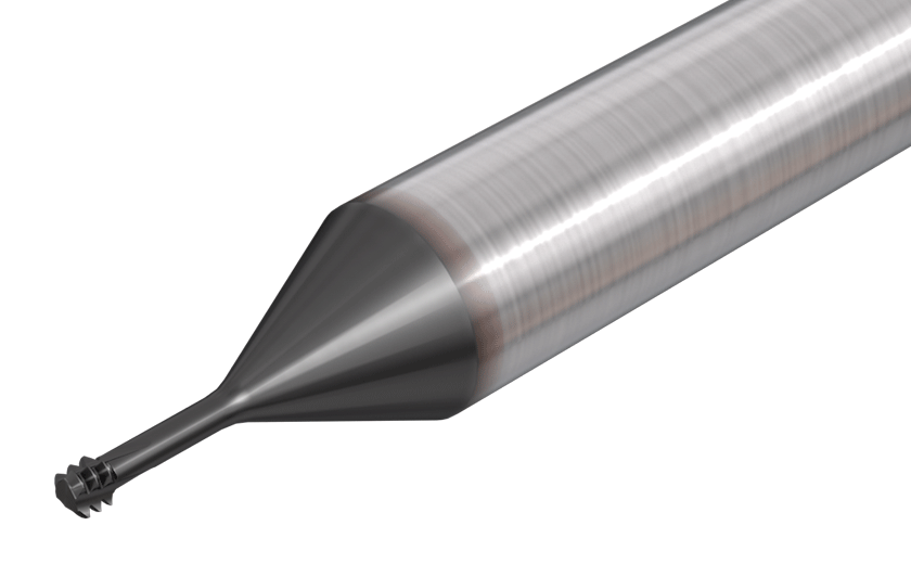 Small Diameter Solid Carbide Internal ISO Profile Threading Endmills