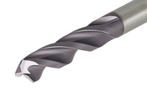 3-Flute Solid Carbide Drills without Coolant Holes, Drilling Depth 5xD, DIN 6537