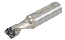 Indexable Head Drills with Coolant Holes, Drilling Depth 1.5xD