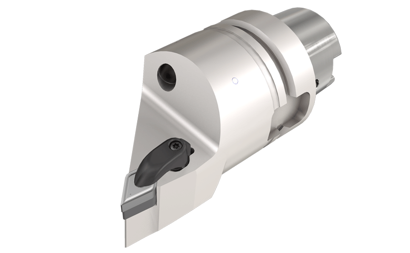 R-Clamp turning tools, for ISO negative DNMG inserts with HSK taper shank.