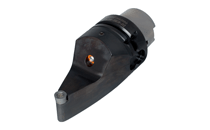 Screw lock neutral holders for 7° clearance round inserts with HSK taper shank.