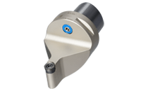 Screw lock, neutral exchangeable heads for 7° clearance round inserts compatible with COROMANT CAPTO® system.