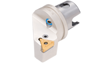 91° Lead Angle, Lever Lock, Toolholders, for Negative Triangular Inserts with KM® Exchangeable Shanks