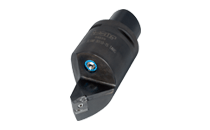 Holder for LNMX-HT tangentially clamped inserts compatible with COROMANT CAPTO® system.