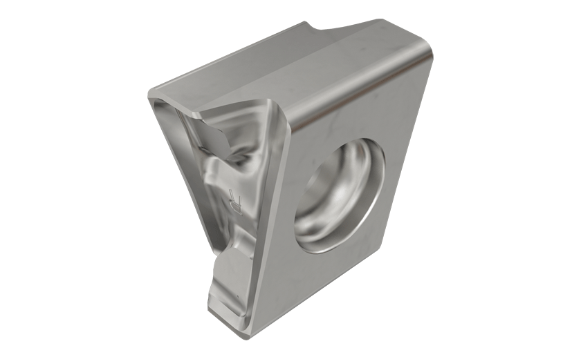 Tangentially Clamped Inserts with 4 Straight Right-Hand Cutting Edges