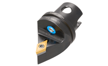 Screw Lock Toolholders for 55° Rhombic Inserts with 7° Clearance Angle and KM® Exchangeable Shanks