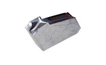 Single-Ended Parting Insert, for Soft Materials, Parting of Tubes, Small Diameters and Thin-Walled Parts