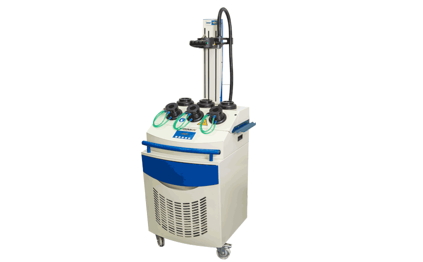 SHRINKIN Induction heating unit for shrink tool chucking.