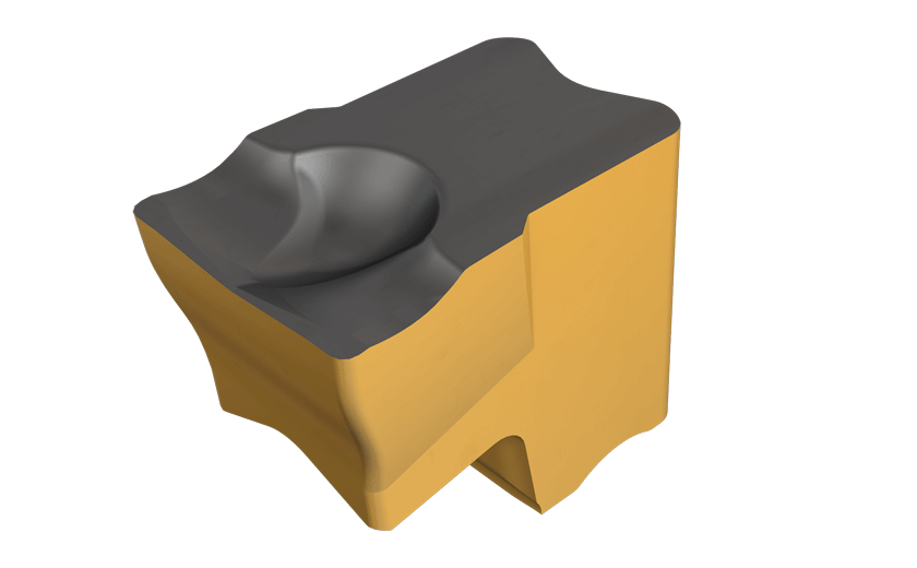 Parting and Grooving Single-Ended Insert, for Soft Materials