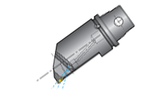 Holders for LNMX-HT - High Production Cutting, Tangentially Screw Clamped Inserts with KM® XMZ Adaptation
