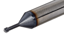 Small Diameter Short Left-Hand, Solid Carbide ISO Profile Internal Threading Endmills, for Hardened Steel